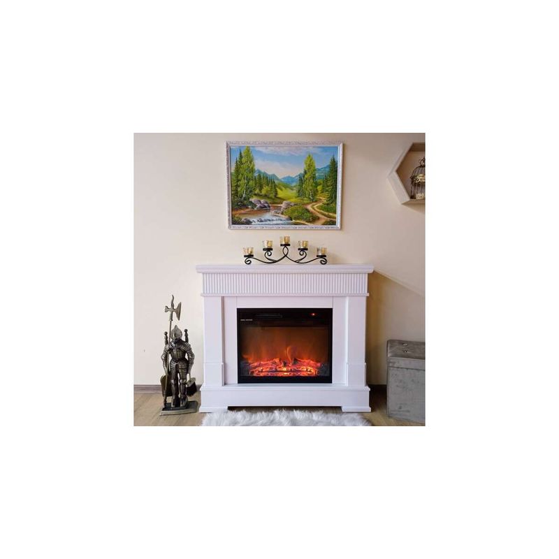 Casa si Gradina - Termice - Sobe, Seminee si accesorii - Seminee - Semineu electric Ideal & Lorance color, Art Flame, 882x1045x275 mm, 1500W - Infinity.ro