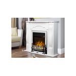 Casa si Gradina - Termice - Sobe, Seminee si accesorii - Seminee - Semineu electric Clasic alb & Galileo silver, Art Flame, 883x950x300 mm, 2000W - Infinity.ro