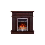 Casa si Gradina - Termice - Sobe, Seminee si accesorii - Seminee - Semineu electric Marina Maro inchis & Galileo silver, Art Flame, 997x1034x270 mm, 2000W - Infinity.ro