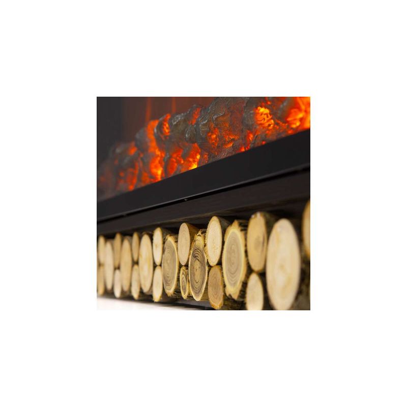 Casa si Gradina - Termice - Sobe, Seminee si accesorii - Seminee - Semineu electric Rio wenge & Tanzania, Art Flame, 630x1500x300 mm, 1500W - Infinity.ro