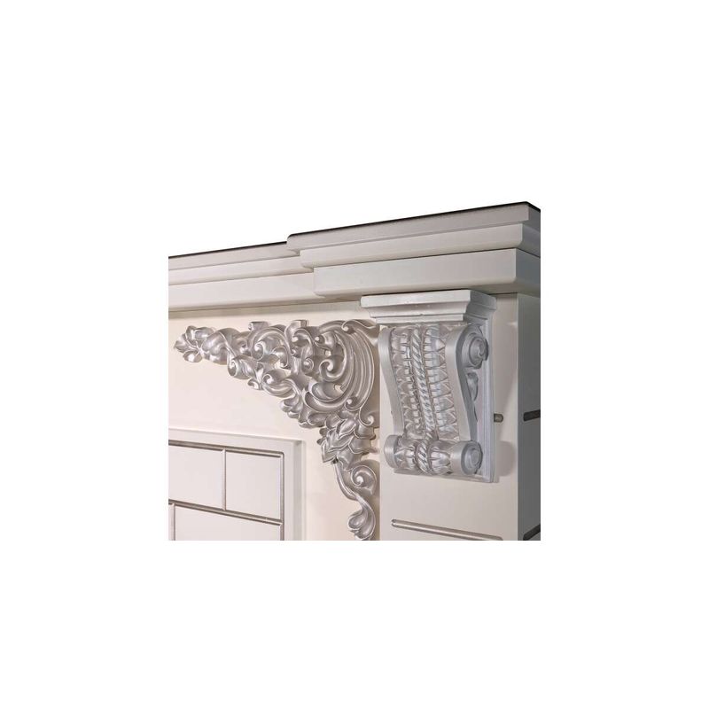 Casa si Gradina - Termice - Sobe, Seminee si accesorii - Seminee - Semineu electric Imperial silver & Mirabella, Art Flame, 1110x1450x380 mm, 1950W - Infinity.ro