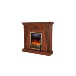 Casa si Gradina - Termice - Sobe, Seminee si accesorii - Seminee - Semineu electric Napoli nuc & Meridian, Art Flame, 1035x1100x300 mm, 2000W - Infinity.ro