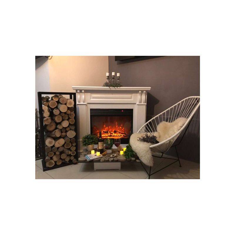 Casa si Gradina - Termice - Sobe, Seminee si accesorii - Seminee - Semineu electric Verona & Mirabella, Art Flame, 1125x1200x310 mm, 1950W - Infinity.ro