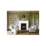 Casa si Gradina - Termice - Sobe, Seminee si accesorii - Seminee - Semineu electric Clasic alb & Cristina, Art Flame, 883x950x300 mm, 2000W - Infinity.ro