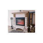 Casa si Gradina - Termice - Sobe, Seminee si accesorii - Seminee - Semineu electric Topaz & Mars, Art Flame, 1090x1100x330 mm, 1500W - Infinity.ro