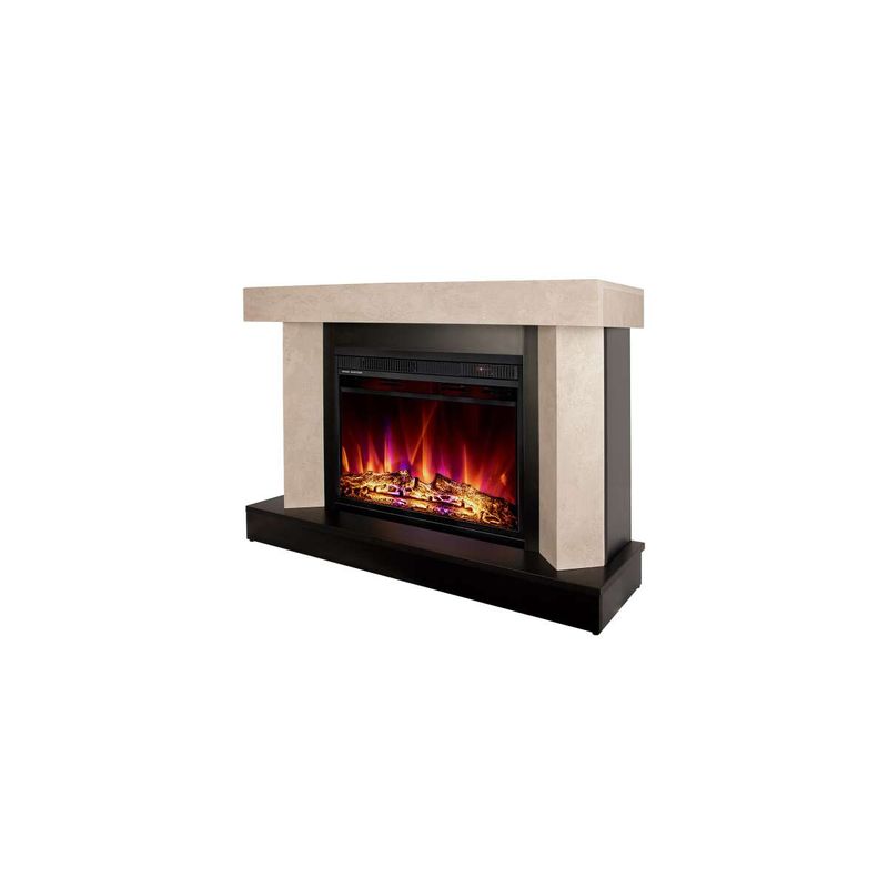 Casa si Gradina - Termice - Sobe, Seminee si accesorii - Seminee - Semineu electric Palermo mini & Lorance color, Art Flame, 750x1050x320 mm, 1500W - Infinity.ro