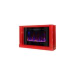 Casa si Gradina - Termice - Sobe, Seminee si accesorii - Seminee - Semineu electric Bernard mini red & Adeli, Art Flame, 725x1215x300 mm, 1500W - Infinity.ro