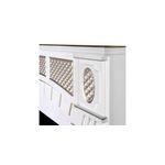 Casa si Gradina - Termice - Sobe, Seminee si accesorii - Seminee - Semineu electric Amsterdam alb & Meridian, Art Flame, 1120x1150x300 mm, 2000W - Infinity.ro