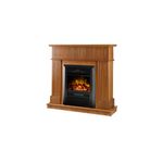 Casa si Gradina - Termice - Sobe, Seminee si accesorii - Seminee - Semineu electric Ambasador nuc & Cristina, Art Flame, 1000x1048x300 mm, 2000W - Infinity.ro