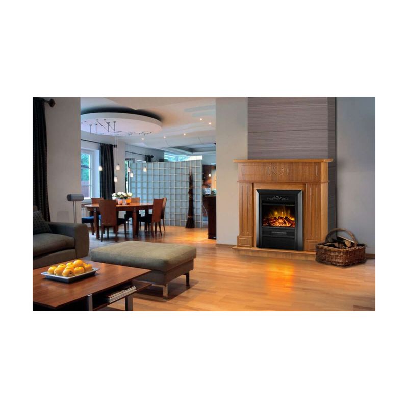 Casa si Gradina - Termice - Sobe, Seminee si accesorii - Seminee - Semineu electric Ambasador nuc & Cristina, Art Flame, 1000x1048x300 mm, 2000W - Infinity.ro