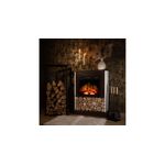 Casa si Gradina - Termice - Sobe, Seminee si accesorii - Seminee - Semineu electric Andreea & Dionis, Art Flame, 900x700x250 mm, 1500W - Infinity.ro