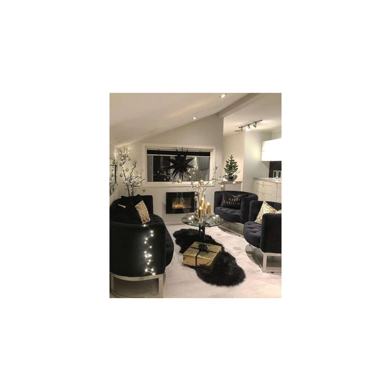 Casa si Gradina - Termice - Sobe, Seminee si accesorii - Seminee - Semineu electric de perete Santorini, 560x900x130 mm, 1500W - Infinity.ro