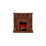 Casa si Gradina - Termice - Sobe, Seminee si accesorii - Seminee - Semineu electric Amsterdam nuc & Corsica, Art Flame, 1120x1150x300 mm, 1500W - Infinity.ro