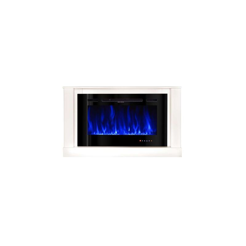 Casa si Gradina - Termice - Sobe, Seminee si accesorii - Seminee - Semineu electric Bernard mini lux & Adeli, Art Flame, 725x1215x300 mm, 1500W - Infinity.ro