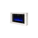 Casa si Gradina - Termice - Sobe, Seminee si accesorii - Seminee - Semineu electric Bernard mini lux & Adeli, Art Flame, 725x1215x300 mm, 1500W - Infinity.ro