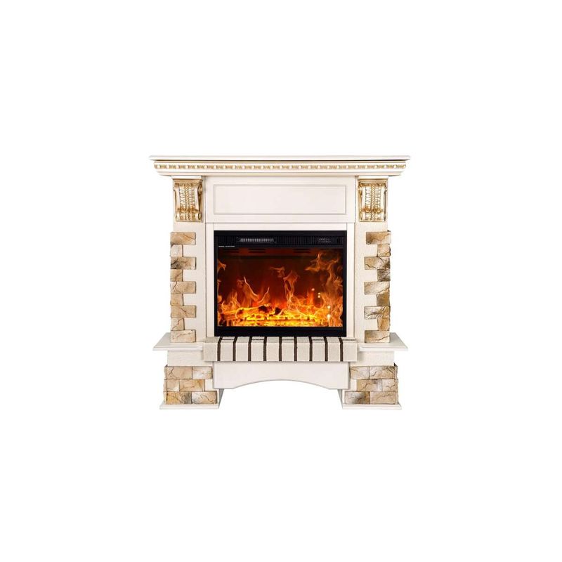 Casa si Gradina - Termice - Sobe, Seminee si accesorii - Seminee - Semineu electric Topaz & Lorance color, Art Flame, 1090x1100x330 mm, 1500W - Infinity.ro