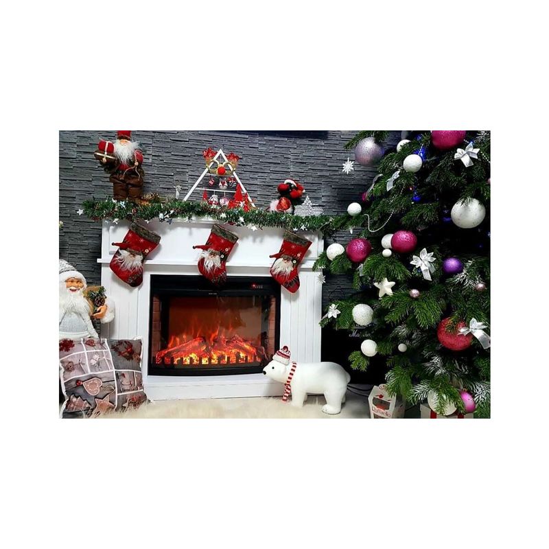 Casa si Gradina - Termice - Sobe, Seminee si accesorii - Seminee - Semineu electric Marina maxi alb & Zakynthos, Art Flame, 900x1165x300 mm, 1500W - Infinity.ro