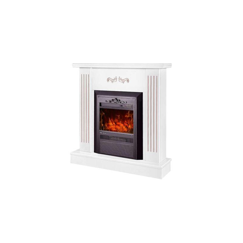 Casa si Gradina - Termice - Sobe, Seminee si accesorii - Seminee - Semineu electric Smile alb & Cristina, Art Flame, 905x940x265 mm, 2000W - Infinity.ro