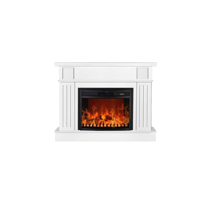 Casa si Gradina - Termice - Sobe, Seminee si accesorii - Seminee - Semineu electric Marina maxi alb & Zakynthos, Art Flame, 900x1165x300 mm, 1500W - Infinity.ro