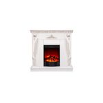 Casa si Gradina - Termice - Sobe, Seminee si accesorii - Seminee - Semineu electric Napoli alb & Corsica, Art Flame, 1035x1100x300 mm, 1500W - Infinity.ro