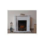 Casa si Gradina - Termice - Sobe, Seminee si accesorii - Seminee - Semineu electric Clasic alb & Meridian, Art Flame, 883x950x300 mm, 2000W - Infinity.ro