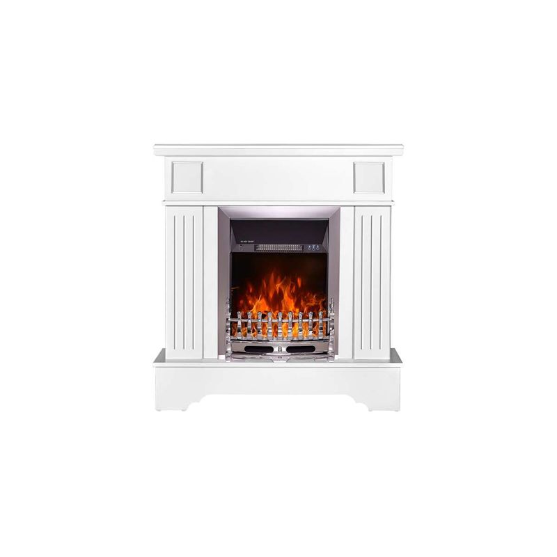 Casa si Gradina - Termice - Sobe, Seminee si accesorii - Seminee - Semineu electric Marina extra & Galileo silver, Art Flame, 1092x1034x300 mm, 2000W - Infinity.ro