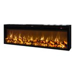 Casa si Gradina - Termice - Sobe, Seminee si accesorii - Seminee - Semineu electric incorporabil Tanzania, 405x1285x180 mm, 1500W - Infinity.ro