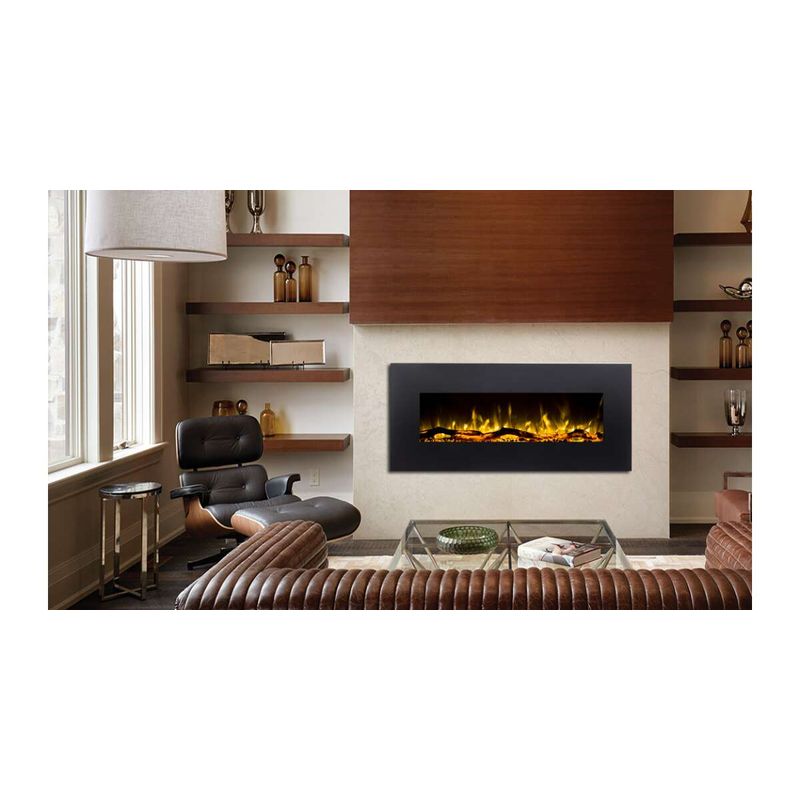 Casa si Gradina - Termice - Sobe, Seminee si accesorii - Seminee - Semineu electric de perete Madrid, 550x1280x140 mm, 1500W - Infinity.ro