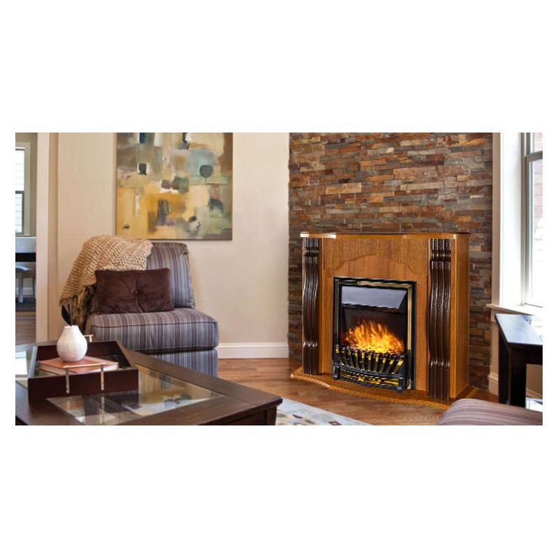 Casa si Gradina - Termice - Sobe, Seminee si accesorii - Seminee - Semineu electric Clasic nuc & Meridian, Art Flame, 883x950x300 mm, 2000W - Infinity.ro