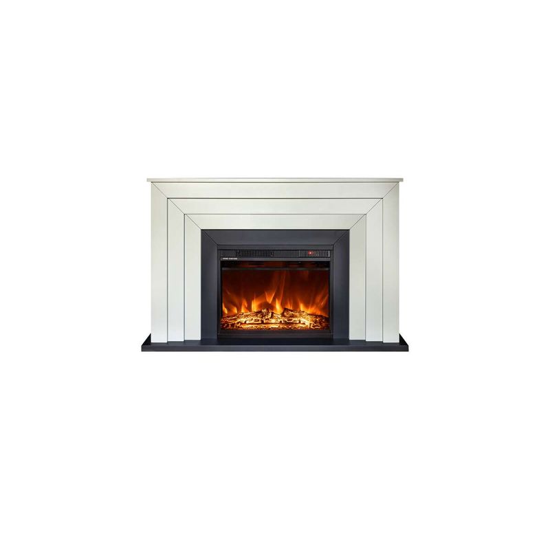 Casa si Gradina - Termice - Sobe, Seminee si accesorii - Seminee - Semineu electric Fabiano & Lorance color, Art Flame, 850x1300x300 mm, 1500W - Infinity.ro