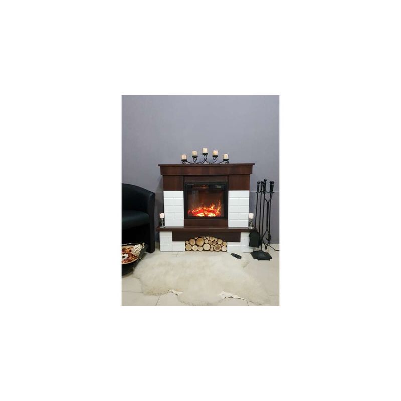 Casa si Gradina - Termice - Sobe, Seminee si accesorii - Seminee - Semineu electric Leon & Dionis, Art Flame, 958x1096x280 mm, 1500W - Infinity.ro