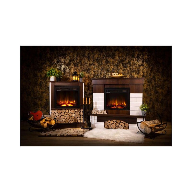 Casa si Gradina - Termice - Sobe, Seminee si accesorii - Seminee - Semineu electric Leon & Dionis, Art Flame, 958x1096x280 mm, 1500W - Infinity.ro