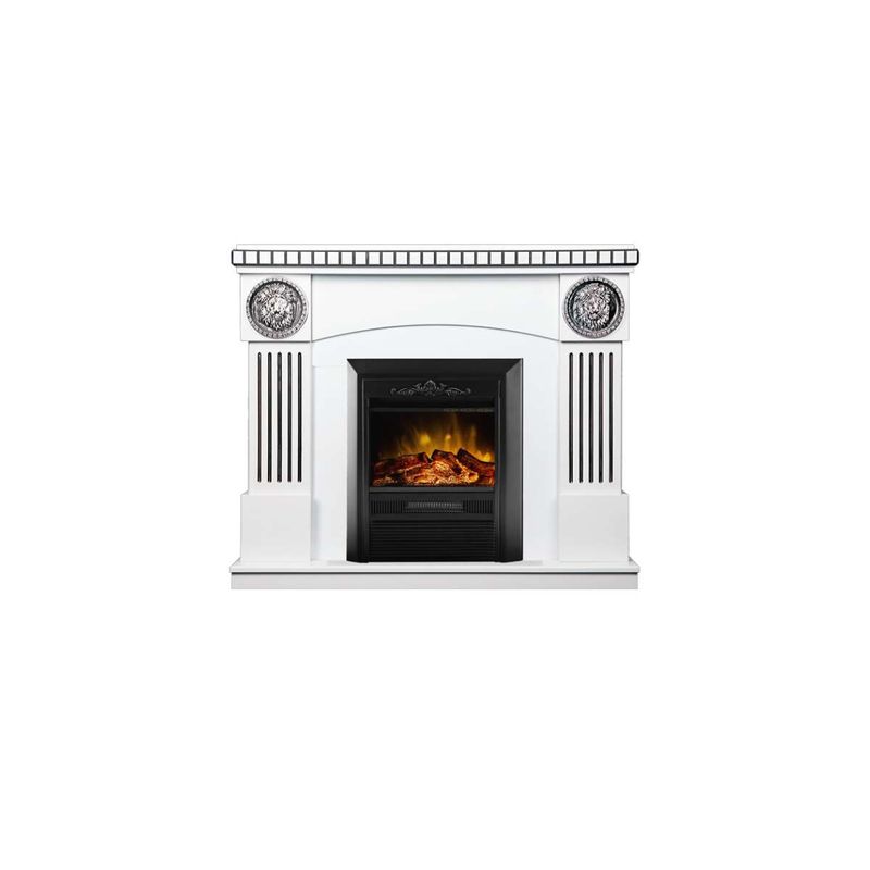 Casa si Gradina - Termice - Sobe, Seminee si accesorii - Seminee - Semineu electric Prometeu & Cristina, Art Flame, 1050x1200x330 mm, 2000W - Infinity.ro