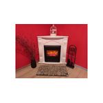 Casa si Gradina - Termice - Sobe, Seminee si accesorii - Seminee - Semineu electric Clasic colț alb & Cristina, Art Flame, 883x950x475 mm, 2000W - Infinity.ro