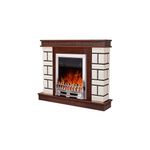 Casa si Gradina - Termice - Sobe, Seminee si accesorii - Seminee - Semineu electric Nazary mini nuc & Galileo silver, Art Flame, 874x1080x245 mm, 2000W - Infinity.ro