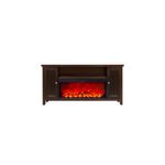 Casa si Gradina - Termice - Sobe, Seminee si accesorii - Seminee - Semineu electric Mozart Maro inchis & Tasmania, Art Flame, 750x1500x300 mm, 1500W - Infinity.ro