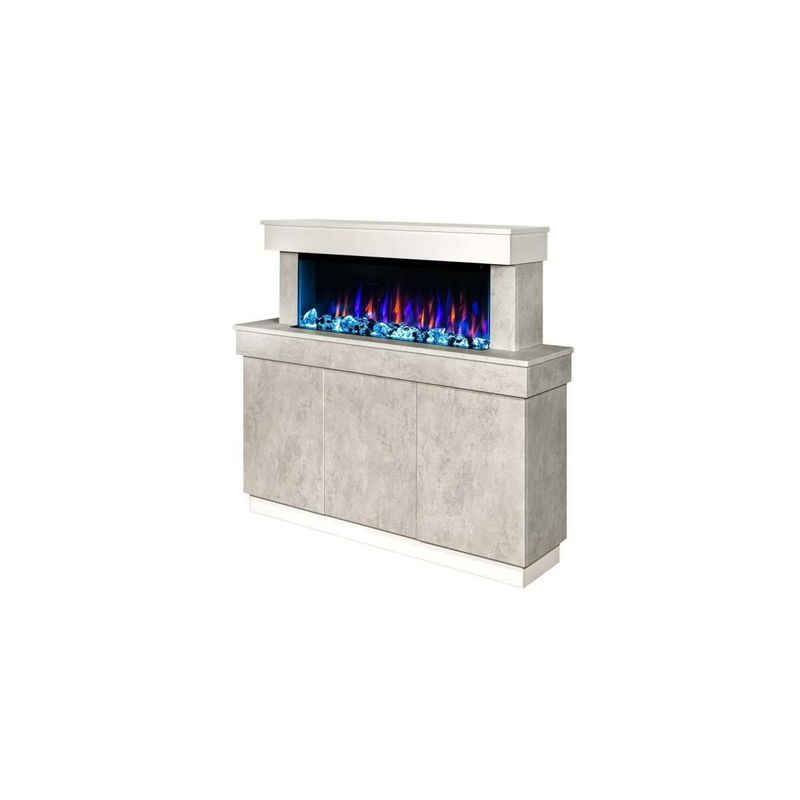 Casa si Gradina - Termice - Sobe, Seminee si accesorii - Seminee - Semineu electric Stefania & Dalas, Art Flame, 1150x1400x300 mm, 1500W - Infinity.ro