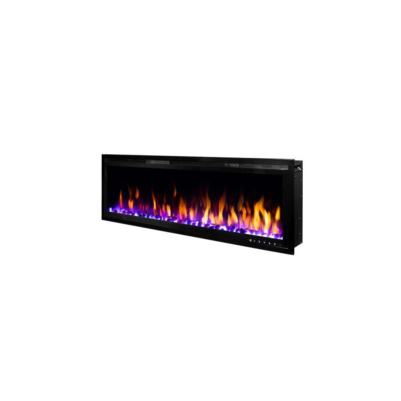 Casa si Gradina - Termice - Sobe, Seminee si accesorii - Seminee - Semineu electric de perete-incorporabil Schubert 50, 448x1271x146 mm, 1500W - Infinity.ro