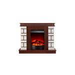 Casa si Gradina - Termice - Sobe, Seminee si accesorii - Seminee - Semineu electric Nazary mini nuc & Corsica, Art Flame, 874x1080x245 mm, 1500W, 2 trepte de încalzire, 5 niveluri ale intensitații flacarilor, Buton alimentare - Infinity.ro