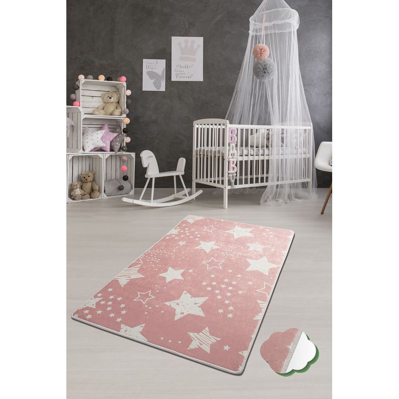 Casa si Gradina - Textile si covoare - Covoare - Covoare copii - Covor copii, Conceptum Hypnose, multicolor, 100x160 cm, 100% poliester, antiderapant, lavabil, 876CHL1121 - Infinity.ro