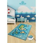 Casa si Gradina - Textile si covoare - Covoare - Covoare copii - Covor pentru copii, Conceptum Hypnose, multicolor, 100x160 cm, 100% poliester, antiderapant, lavabil la masina, 876CHL1010 - Infinity.ro