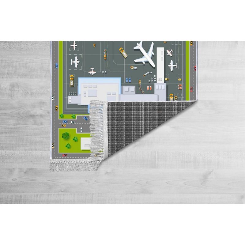 Casa si Gradina - Textile si covoare - Covoare - Covoare copii - Covor de hol, Conceptum Hypnose, catifea, multicolor, 80x150 cm, antiderapant, 595HFT1978 - Infinity.ro