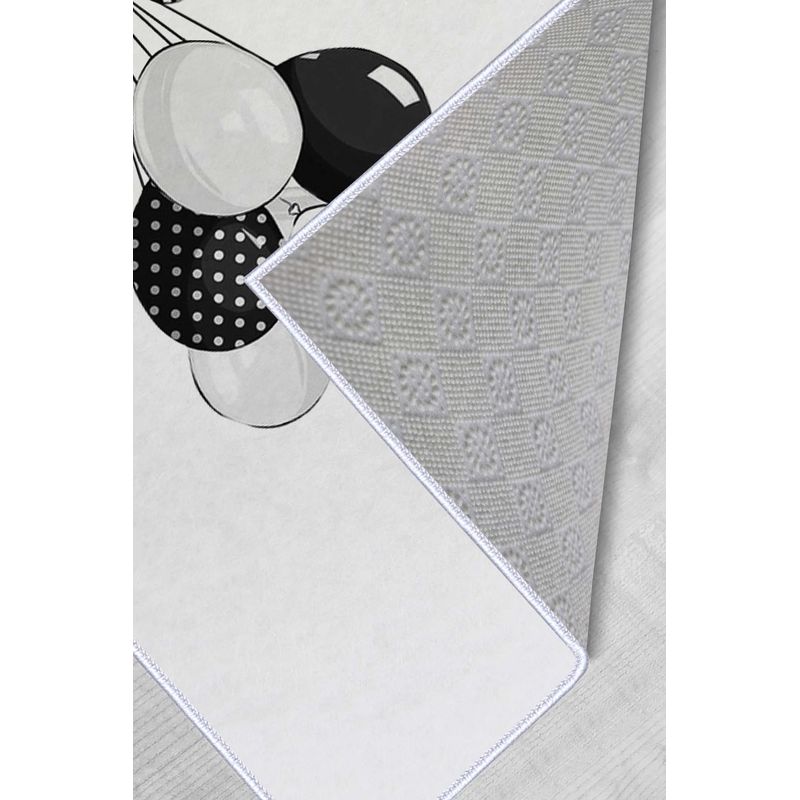 Casa si Gradina - Textile si covoare - Covoare - Covoare copii - Covor copii, Conceptum Hypnose, multicolor, 80x50 cm, 100% poliester, antiderapant, 477HFT1363 - Infinity.ro