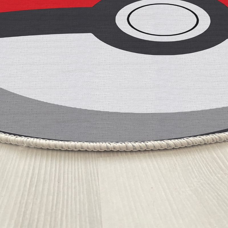 Casa si Gradina - Textile si covoare - Covoare - Covoare copii - Covor copii, Conceptum Hypnose, rosu, 100x100 cm, 70% bumbac, antiderapant - Infinity.ro
