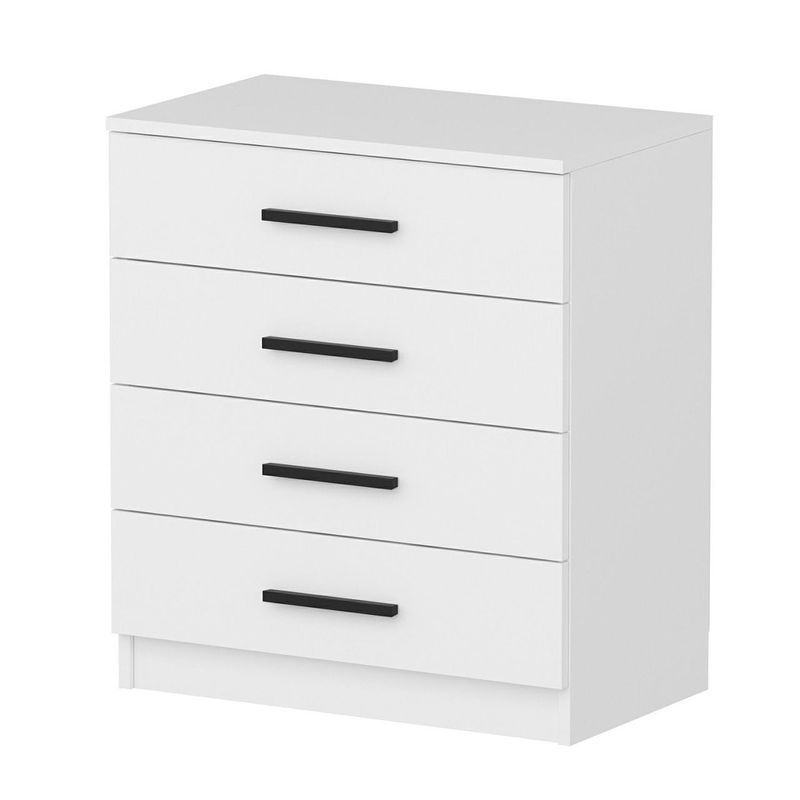 Casa si Gradina - Mobilier - Comode si corpuri - Comode - Comoda, Hanah Home, pal melaminat, alb, 70x42x79 cm - Infinity.ro