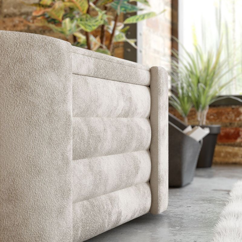 Casa si Gradina - Mobilier - Canapele si coltare - Banchete - Banca tapitata, Atelier Del Sofa, crem, 105x42x42 cm, spuma 28 dns - Infinity.ro