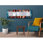Casa si Gradina - Decoratiuni - Oglinzi - Oglinda decorativa, Wallxpert, multicolor, rama mdf, 40x120 cm - Infinity.ro