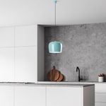 Casa si Gradina - Corpuri si surse de iluminat - Lustre si pendule - Candelabru, Opviq, metal, turcoaz, diametru 20 cm, inaltime reglabila 24-114 cm - Infinity.ro