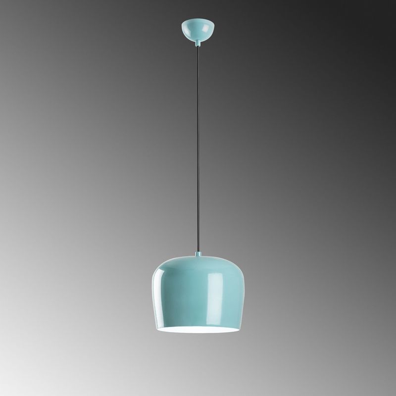 Casa si Gradina - Corpuri si surse de iluminat - Lustre si pendule - Candelabru, Opviq, metal, turcoaz, diametru 20 cm, inaltime reglabila 24-114 cm - Infinity.ro