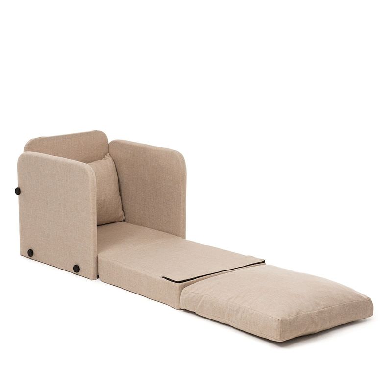 Casa si Gradina - Mobilier - Canapele si coltare - Canapele - Canapea extensibila, Atelier Del Sofa, metal, textil, bej, 68x70x66 cm - Infinity.ro